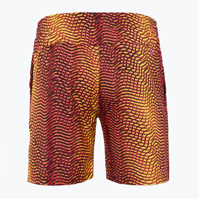 Men's training shorts Reebok Athlete Hype Color Pop electric yellow 2