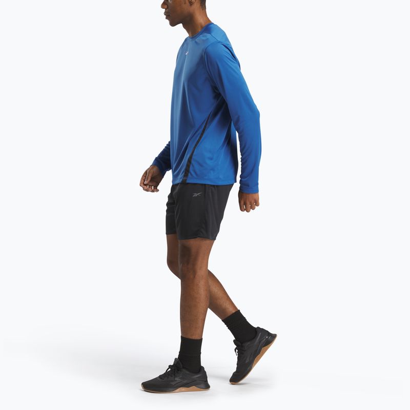 Men's training longsleeve Reebok Id Train Energy Tech Tee twilight blue 2