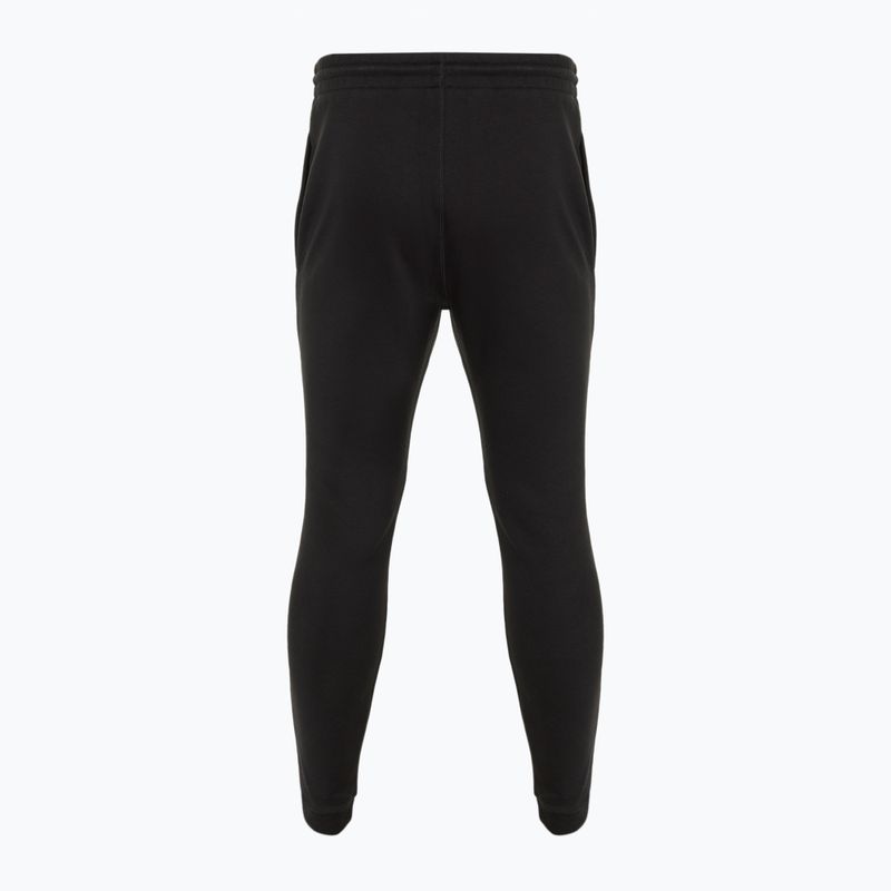 Reebok Identity Small Logo Fleece Jogger trousers black/white/vector red 2
