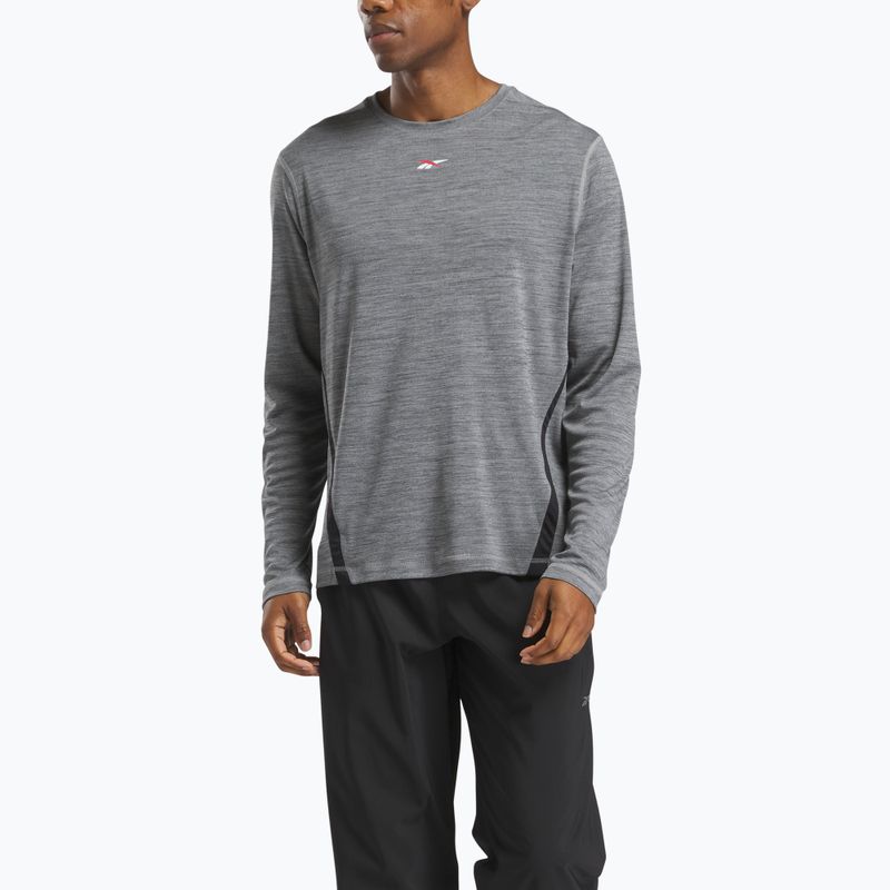 Men's training longsleeve Reebok Id Train Energy Tech Tee grey 1