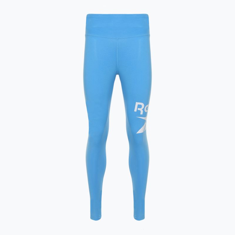 Women's leggings Reebok Identity Big Logo Cotton recovery blue