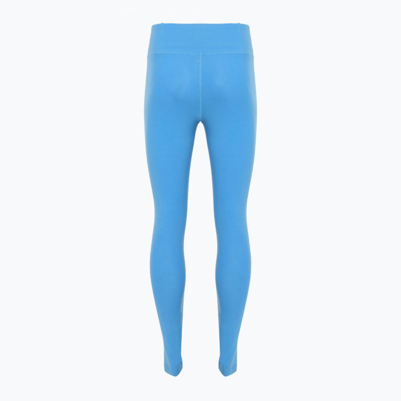 Women's leggings Reebok Identity Big Logo Cotton recovery blue 2