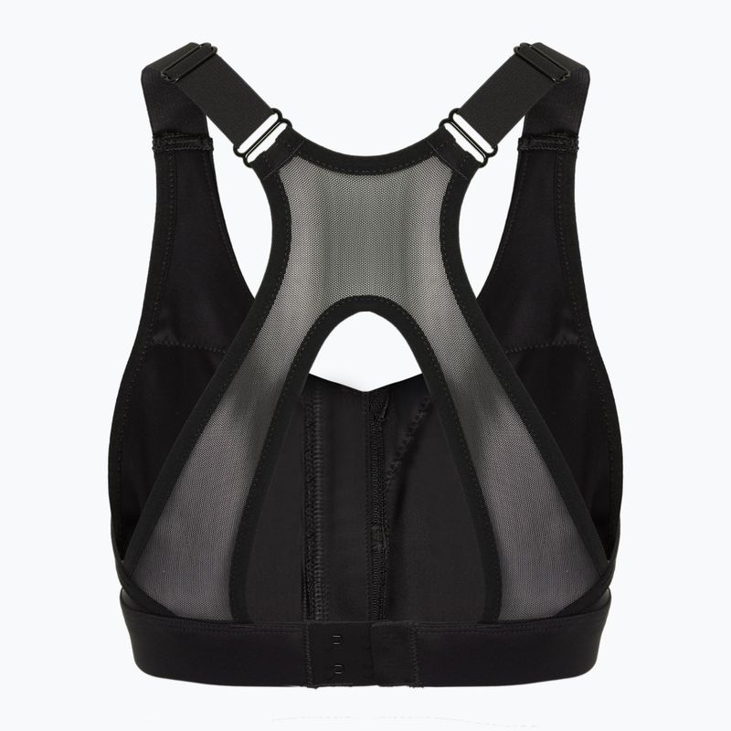 Training bra Reebok Lux Front-Zip High Impact black 2