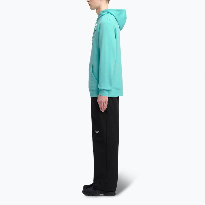 Men's Reebok Identity Big Logo Fleece Hoodie ai aqua 2