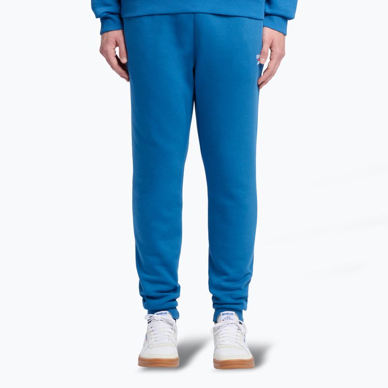 Reebok Identity Small Logo Fleece Jogger trousers twilight blue