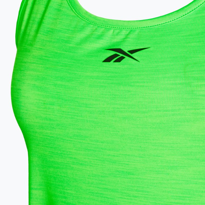 Women's training top Reebok Rbk-Chill Atletic Tank solar lime 3