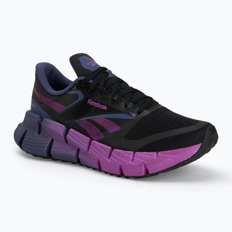 Reebok FloatZig 1 black/twilight purple/purple rave women's running shoes