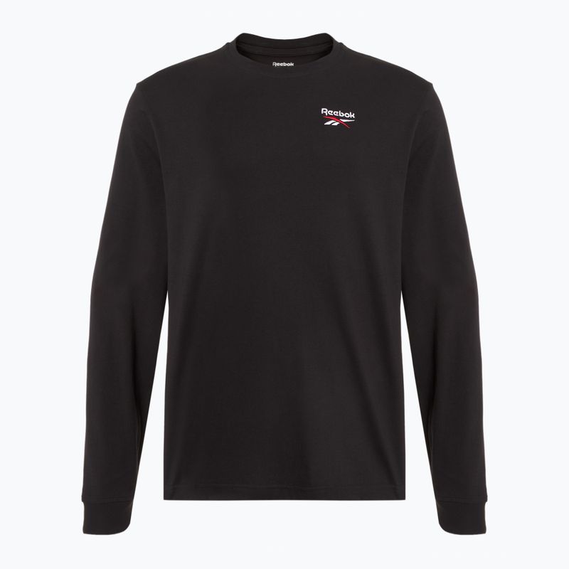 Men's T-shirt Reebok Identity Small Logo Tee black/white/vector red