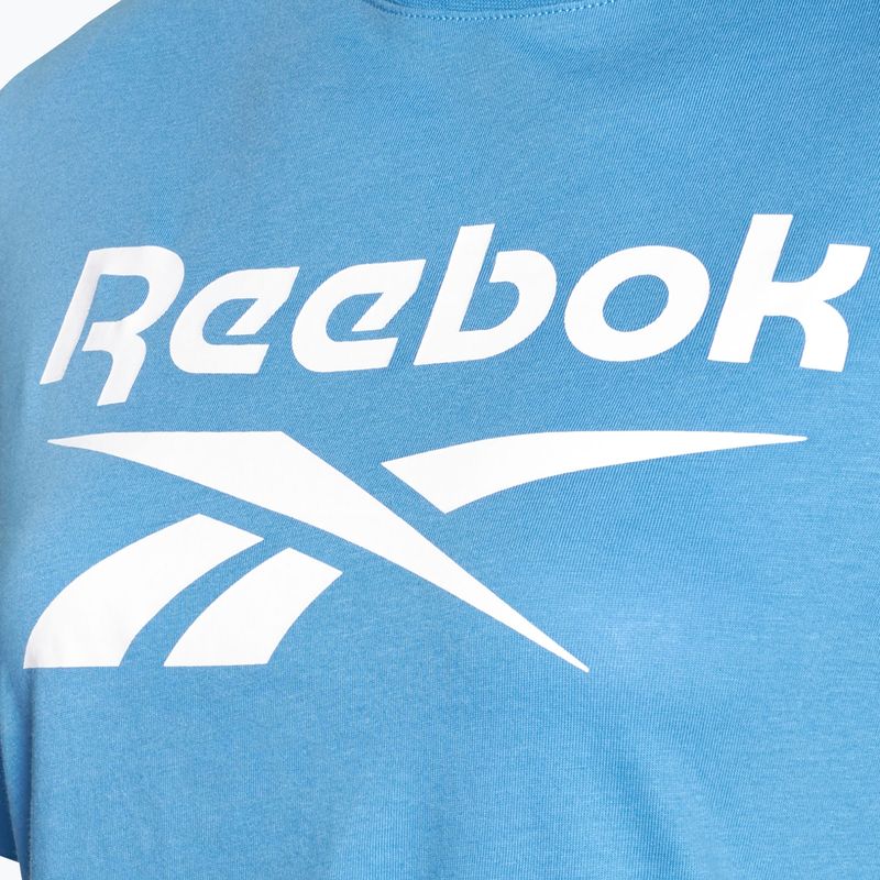 Women's T-shirt Reebok Identity Big Logo Tee recovery blue 3