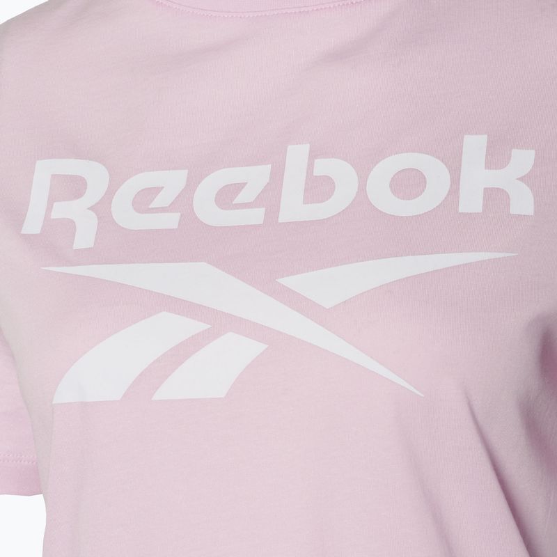 Women's T-shirt Reebok Identity Big Logo Tee frosted berry 3