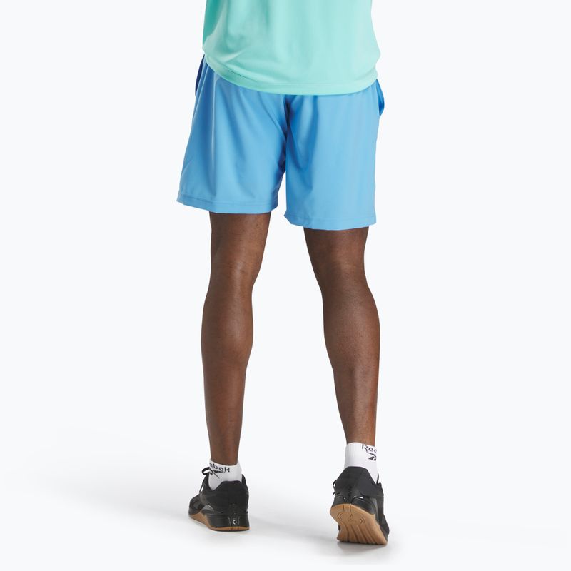 Men's training shorts Reebok Wor Woven recovery shorts blue 2