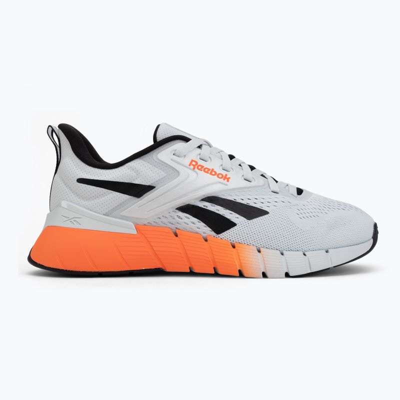Men's training shoes Reebok Nano Gym moon/black/flash orange 2