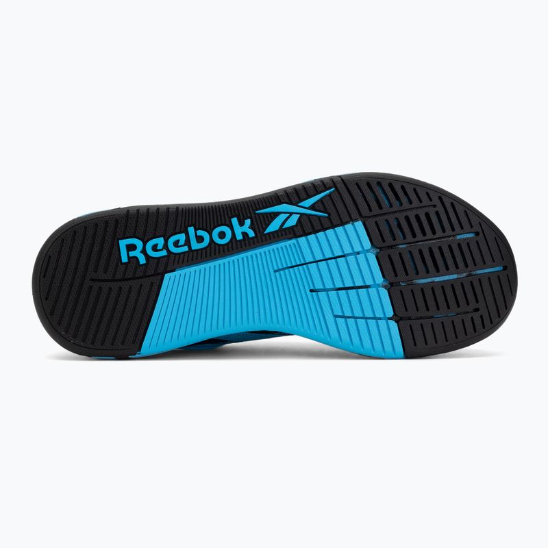 Training shoes Reebok Nano X5 ftwr white/black/future cyan 4