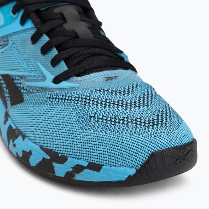 Training shoes Reebok Nano X5 ftwr white/black/future cyan 7