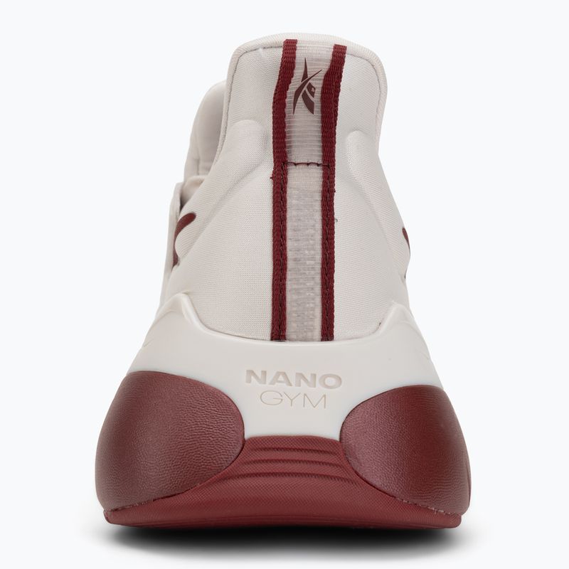 Women's training shoes Reebok Nano Gym luxe grey/retro red 6