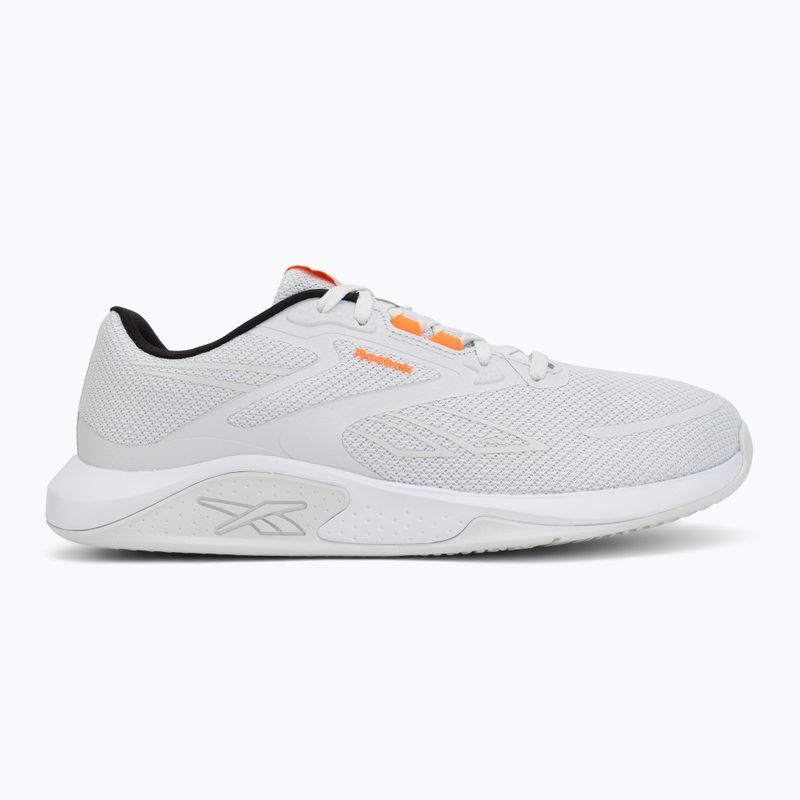 Men's training shoes Reebok Nanoflex Tr 3 grey/black/atomic tangerine 2