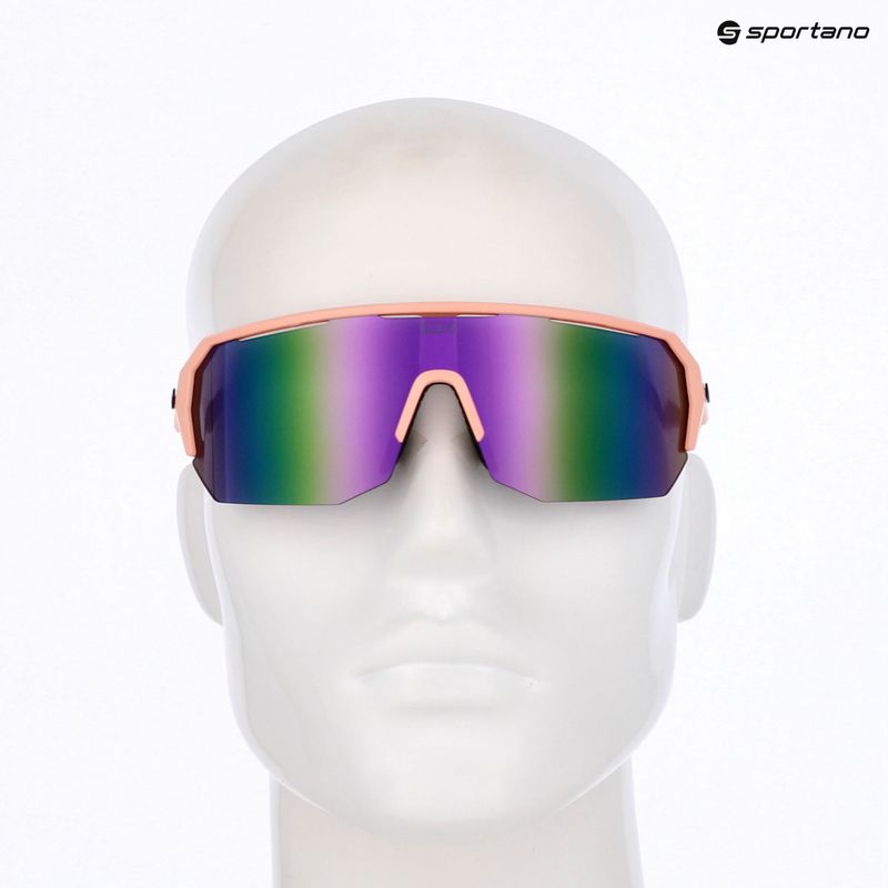GOG Bragi matt dusty pink/black/reflex purple sunglasses 6