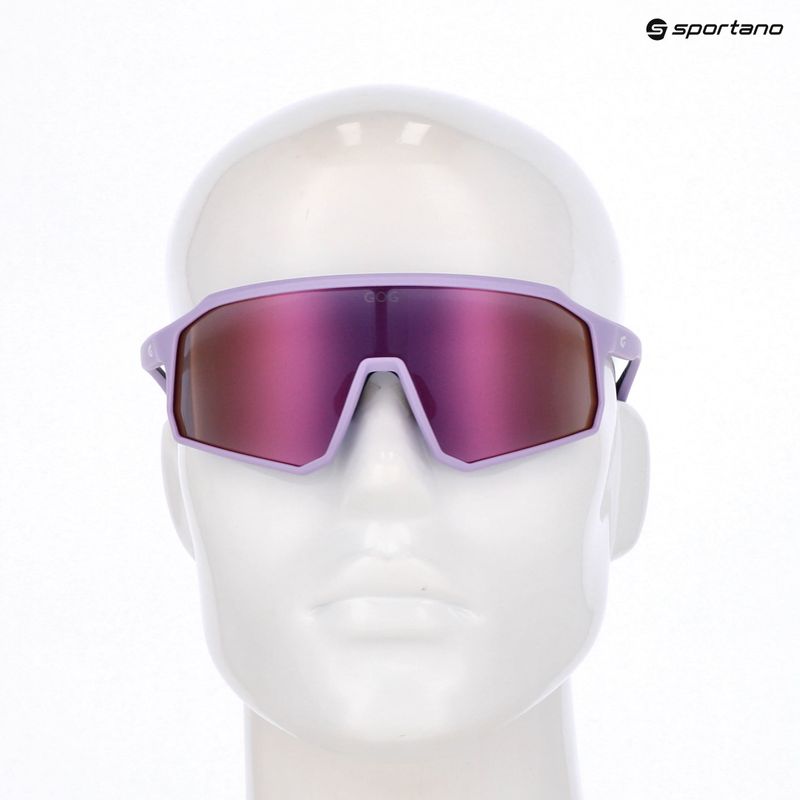 GOG Bingo matt violet/black/reflex pink sunglasses 9