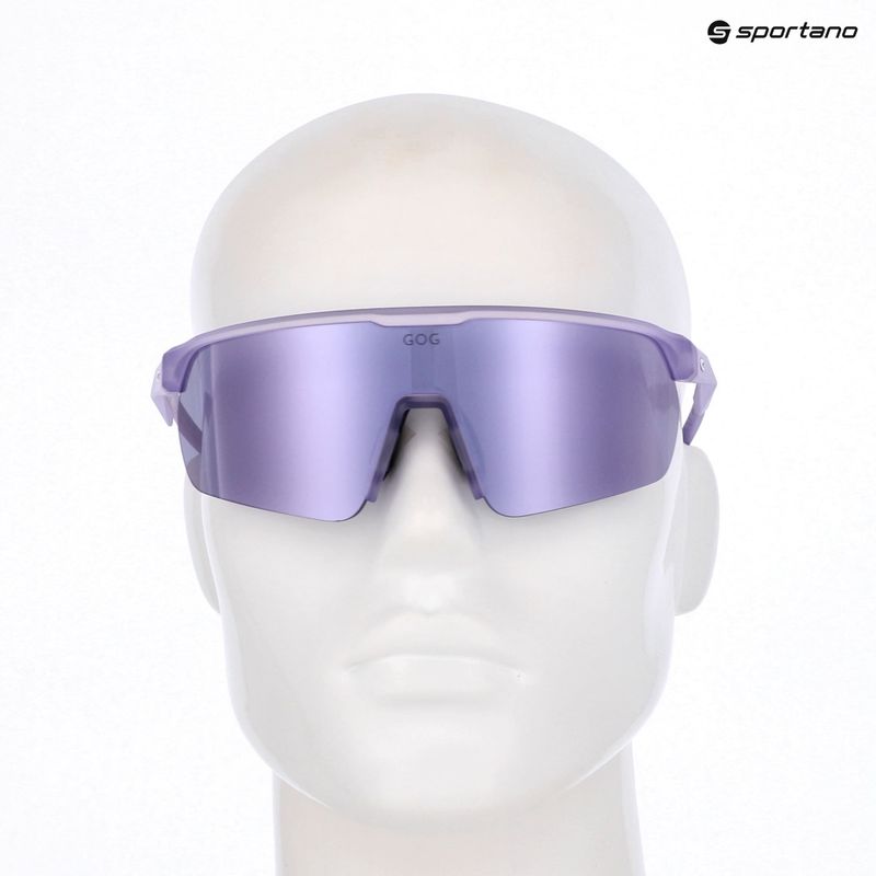 Sunglasses GOG Hervor cristal purple/purple reflex purple 5
