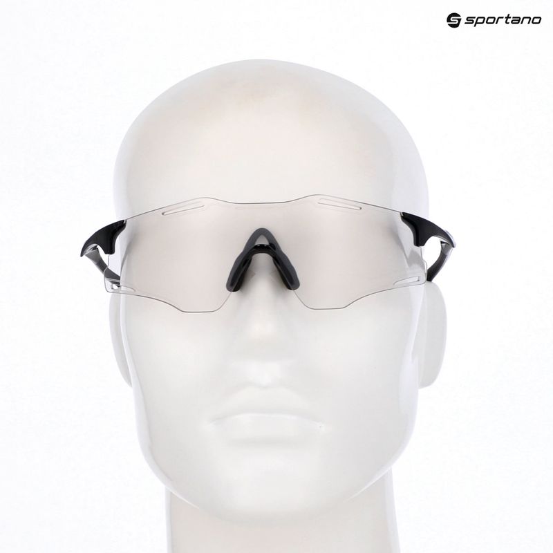 Oakley Cybr Zero trans grey smoke/clear to black irid photochromic sunglasses 3