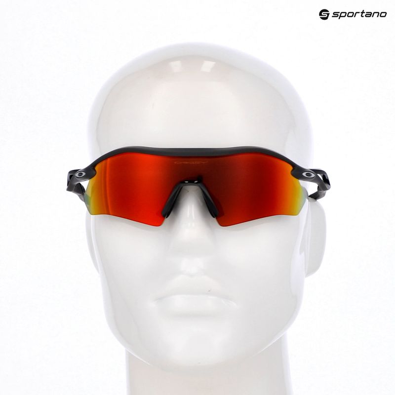 Oakley Radar Plate matte carbon/prizm ruby sunglasses 9
