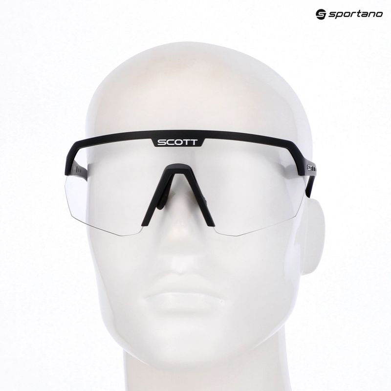 SCOTT Sport Shield black/clear sunglasses 6