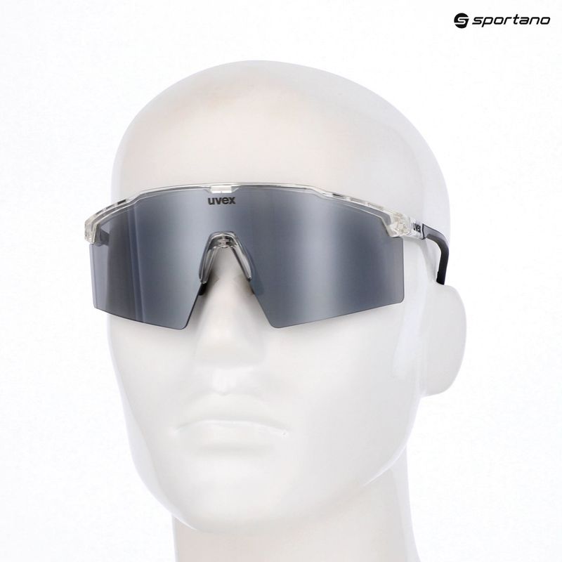 Sunglasses UVEX Flowline clear/mirror silver 7