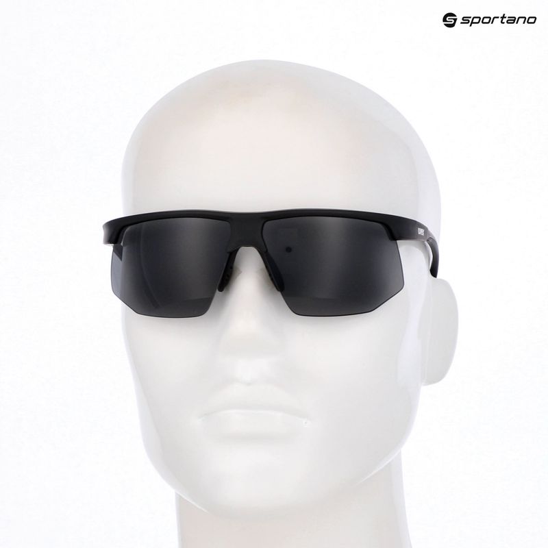 Sunglasses UVEX Aerios black matt/smoke 7