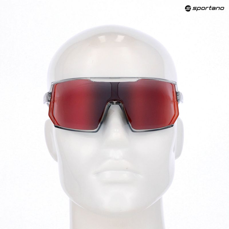 UVEX sunglasses Sportstyle 235 smoke transparent/mirror red 7