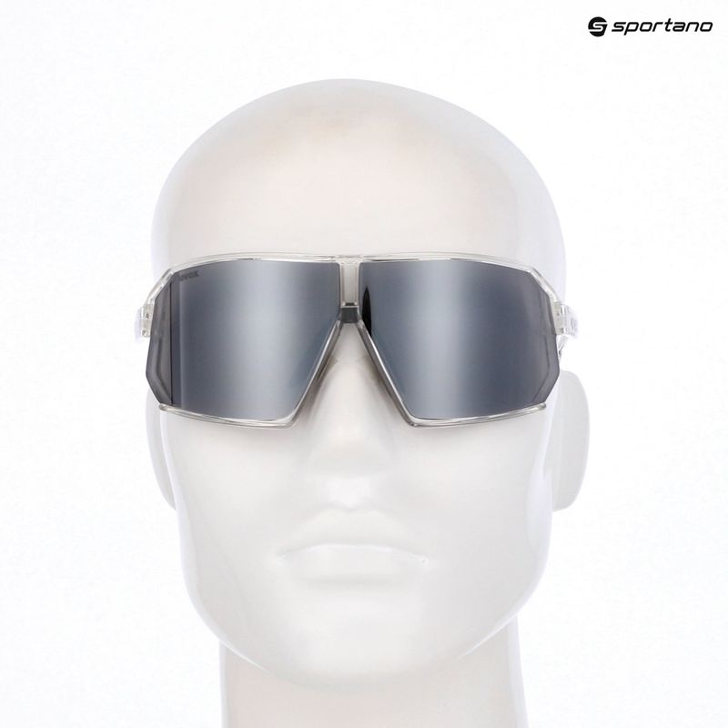 UVEX Sportstyle 237 clear/mirror silver sunglasses 7