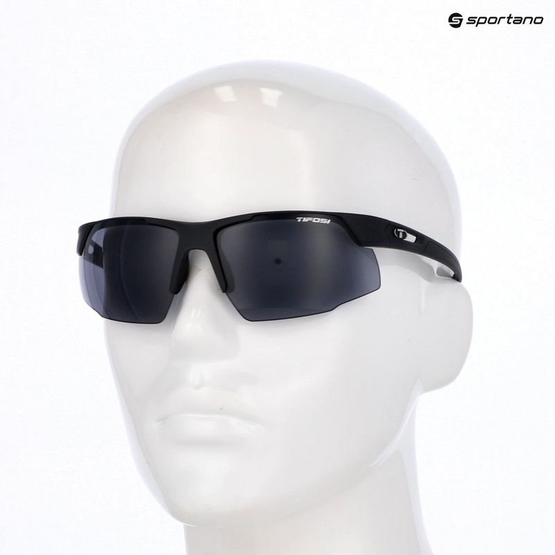 Tifosi Centus matte black/smoke sunglasses 5