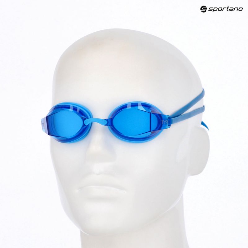 TYR Blackops 140 Ev Racing blue/ blue swimming goggles 3