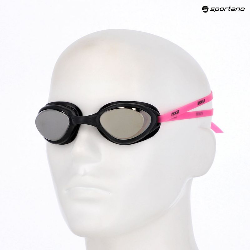 2XU Propel Swim goggles punk pink/mirror 8
