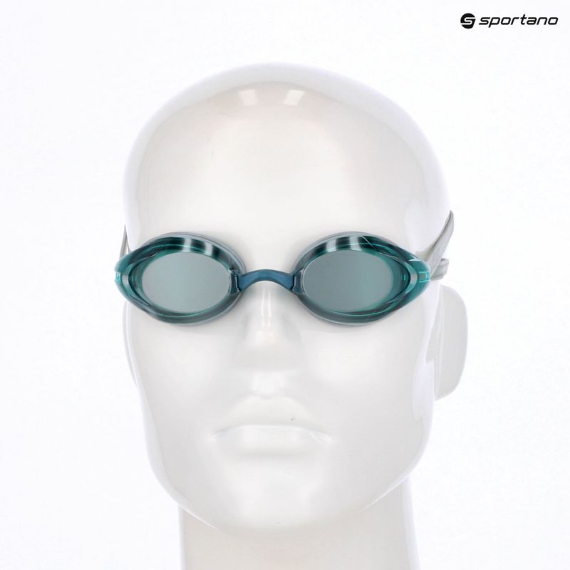 Swim goggles Speedo Vanquisher 3.0 Mirror Ltd storm green/grey/emerald matte mirror ltd 6