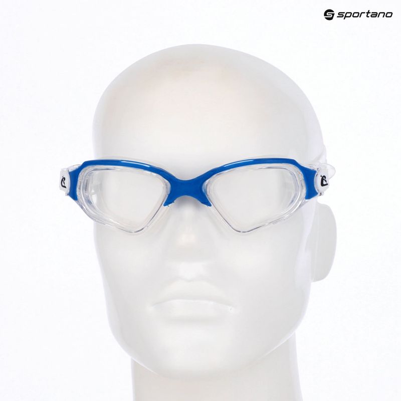 Cressi Clear Eyes clear/blue swim goggles 7