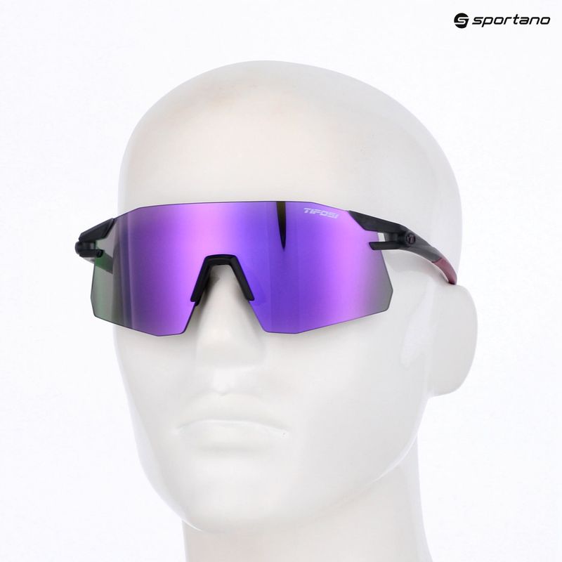Sunglasses Tifosi Moab XC Clarion satin vapor/clarion deep purple/ac red/clear 10