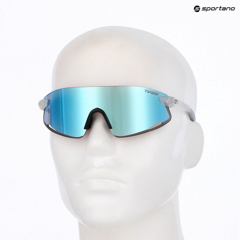 Tifosi Vogel XC satin clear/sky blue mirror sunglasses 5