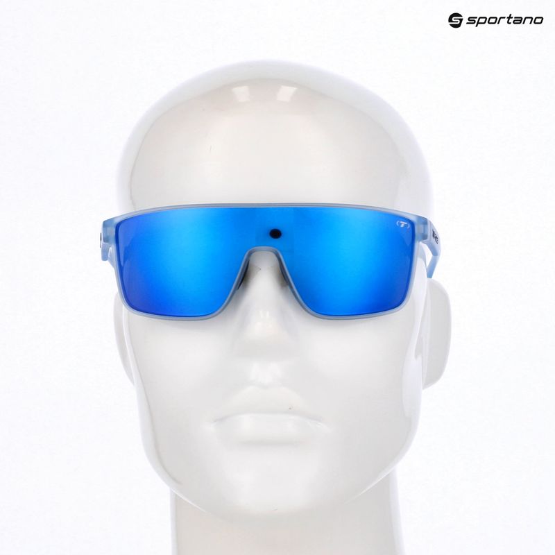 Tifosi Sanctum ice blue/cobalt blue mirror sunglasses 6