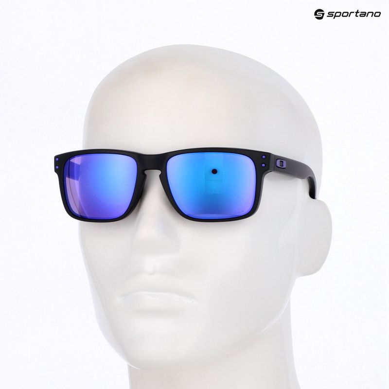 Oakley Holbrook matte black/prizm violet sunglasses 13