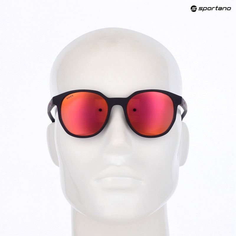 UVEX sunglasses LGL 54 blue matt/mirror purple 11