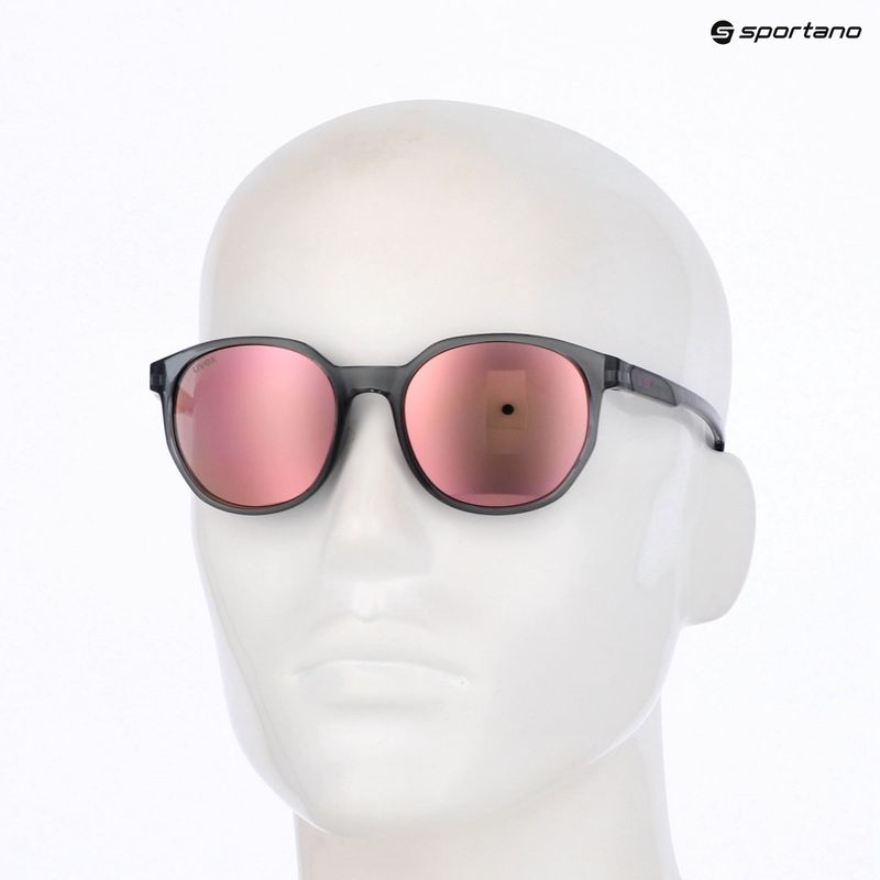 UVEX LGL 54 smoke/mirror pink sunglasses 11