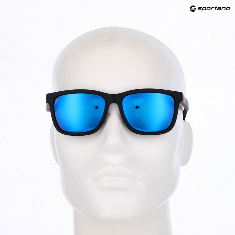 GOG Hawk matt black/blue sunglasses 5