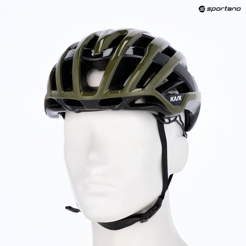 Bike helmet KASK Valegro olive green 9