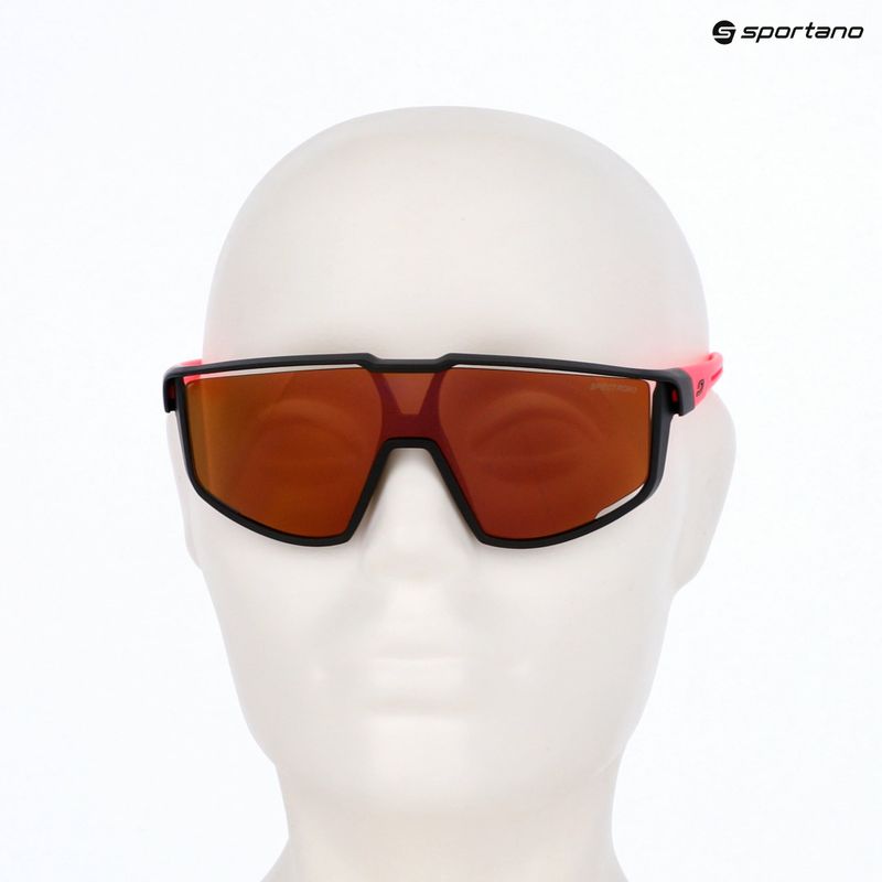 Julbo Fury Junior Spectron children's sunglasses matt black/pink/pink flash 5