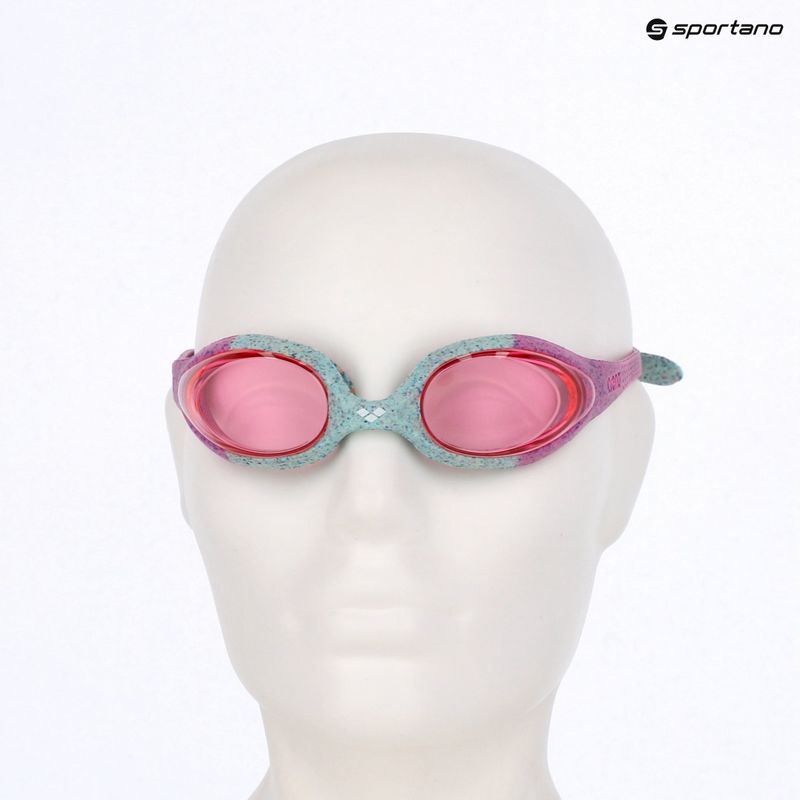 Children's swim goggles arena Spider r pink/grey/pink 10