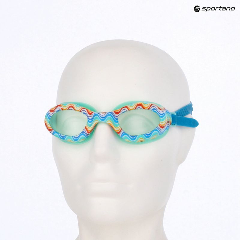 Children's swim goggles Speedo Futura Hydrospex Printed Jr rainbow/clear 3