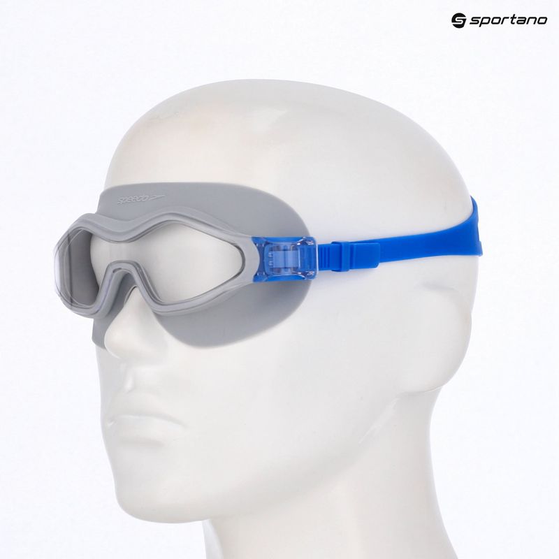 Swim mask Speedo Hydrosity light cement / clear 8