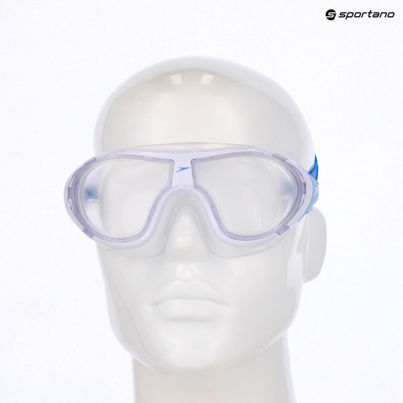 Swim mask Speedo Biofuse 2.0 white / clear 9