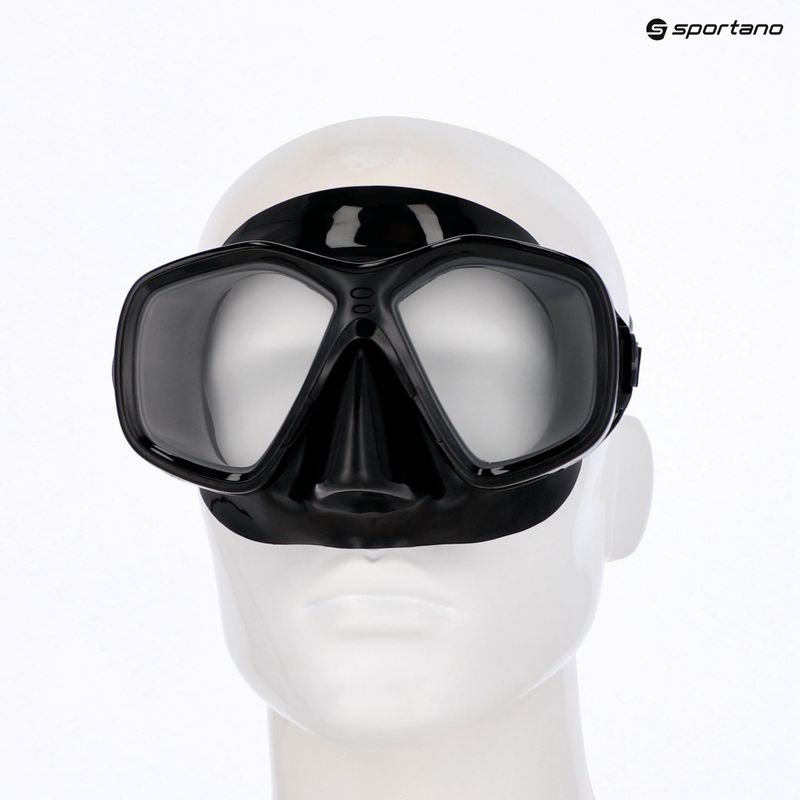 Snorkelling mask Mares Tapu black/black 3