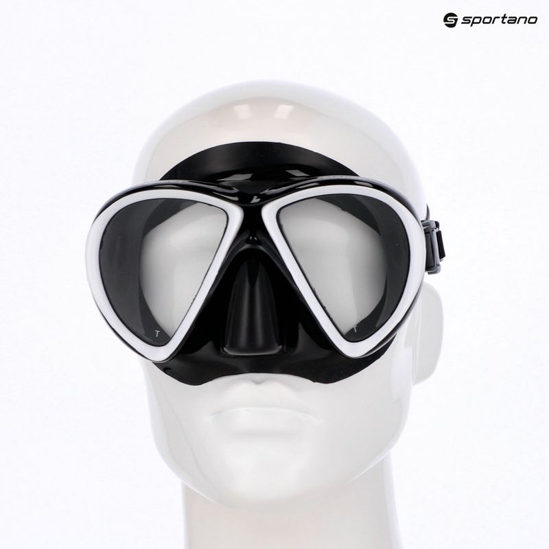 Diving mask Mares Marea black/white/black 3